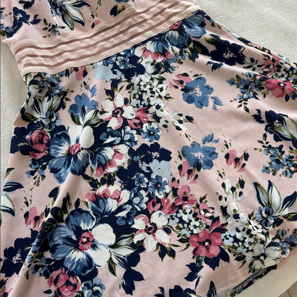 JCPenney Pink Floral Dress - Picture 2 of 7